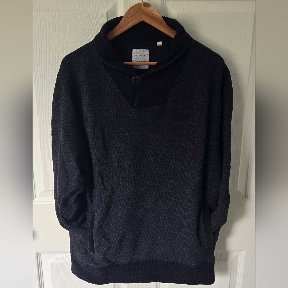 Billy Reid Mens Shawl Collar Sweater